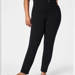 SPANX | The PerfectFit Ponte Tapered Ankle High Rise Black Pants | Sz M